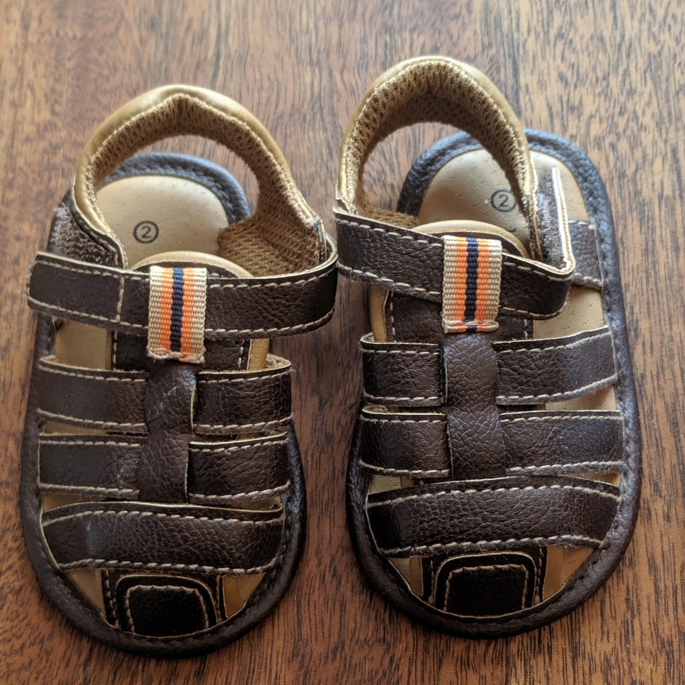 Never worn Koala Baby sandals sz 2